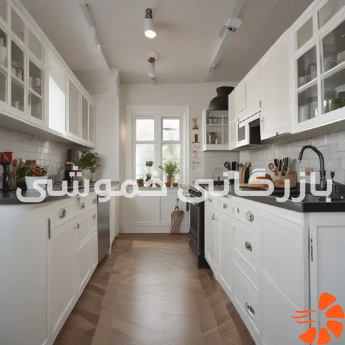 هود آشپزخانه مخفی دهانه مکش 23.5 سانتی متر