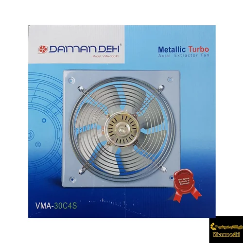 هواکش فلزی سایز 30*30 دور پایین