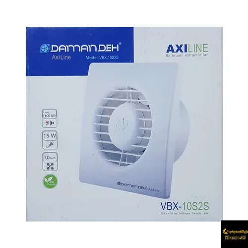 هواکش لوله ای پلاستیکی DAMANDEH سایز 10*10